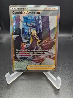 Cynthia's Ambition GG60/GG70 Crown Zenith: Galarian Gallery Holo Pokemon TCG - Image 1