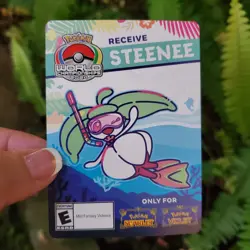 Pokemon 2024 World Championships STEENEE Code Card HONOLULU, HAWAII Redeem 8/30 - Image 1