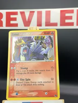 Pokemon Entei #1/17 - POP Series 2 - Pokemon Card TCG 2006 - HP - Image 2