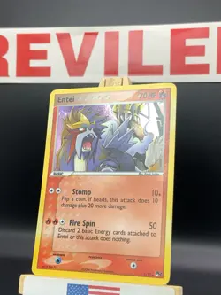 Pokemon Entei #1/17 - POP Series 2 - Pokemon Card TCG 2006 - HP - Image 3