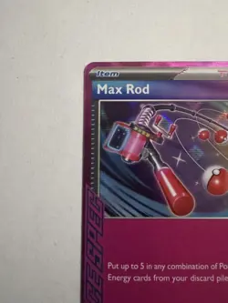 Max Rod 116/131 Prize Pack Series Card Holo Series 7 Stamped Play Pokemon TCG - Image 2