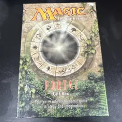 USED 1997 Magic The Gathering Portal Gift Box Starter Set Wizards Of The Coast - Image 1
