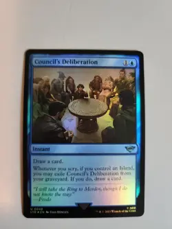 MTG Council's Deliberation LotR Tales of Middle-earth 0046 Foil Uncommon - Image 1