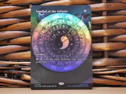 MTG Sundial of the Infinite 0055 FOIL BORDERL | NM Near Mint | Avatar TLE | 2025 - Image 1