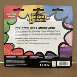 Pokemon TCG Ascended Heroes Two Pack Komala Blister Mint Condition - In Hand - Image 2
