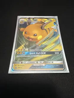 Pokemon TCG Raichu GX SM213 Set of 6 Black Star Promo Hidden Fates NM - Image 2