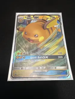 Pokemon TCG Raichu GX SM213 Set of 6 Black Star Promo Hidden Fates NM - Image 4