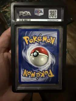 1999 Pokemon Base Set Shadowless Farfetch'd #27 PSA 8 - Image 3
