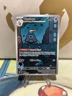 Dusclops 069/064 SV Shrouded Fable Illustration Rare Holo Pokemon TCG NM - Image 1
