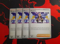 4x Drayton 174/191 x4 - Surging Sparks - Pokemon TCG - Playset - Image 1
