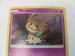 POKEMON TCG CARD Mimikyu 58/145 Guardians Rising 2017 Holo Foil Rare - Image 2
