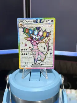 Espeon EX 175 Black Star Promo Prismatic Evolutions Pokemon - Image 1