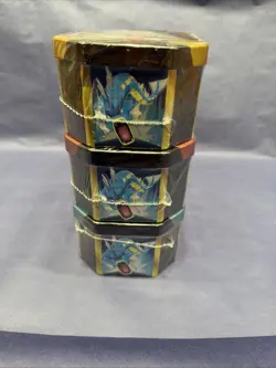 Pokemon Hidden Fates Tins Charizard Gyarados Raichu GX Boxes - Set of 3 - Image 3