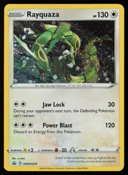 SWSH: Sword & Shield Promo Cards #SWSH029 Rayquaza - Image 1