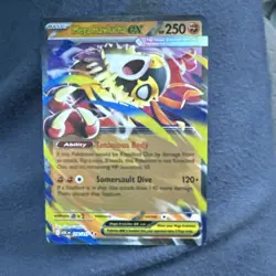Pokemon ASC Near mint Mega Hawlucha EX Rare Card English Ascended heroes 116/217 - Image 1