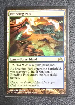 Breeding Pool Gatecrash Regular MTG Magic NM Land Card - Image 1