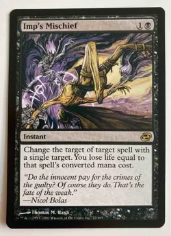 MTG - Imp's Mischief - Caos Dimensionale - (NM) - Image 1