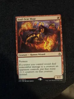 Soul-Scar Mage - Amonkhet - MTG Magic the Gathering - LP - Image 1