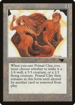 Primal Clay Antiquities NM Artifact Uncommon MAGIC THE GATHERING CARD ABUGames - Image 1