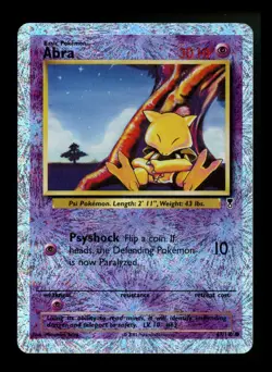 Abra 67/110 Legendary Collection 2002 Reverse Holo Pokemon Card TCG - Image 1