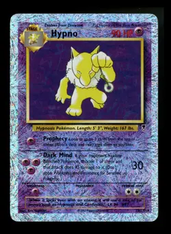 #4 Hypno 25/110 Legendary Collection 2002 Reverse Holo Pokemon Card TCG - Image 1
