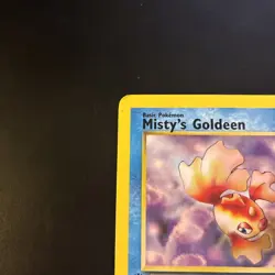 Misty’s Goldeen 1st Edition 85/132 - Gym Heroes - Pokemon - Image 2
