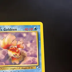Misty’s Goldeen 1st Edition 85/132 - Gym Heroes - Pokemon - Image 3