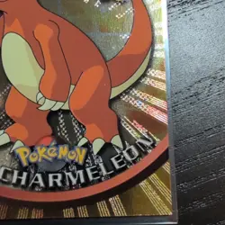 1999 Topps Pokemon TV #05 Charmeleon Silver Foil Black Logo (Rays 2nd Print) - Image 5