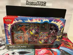 Pokemon TCG: Mega Lucario ex Premium Figure Collection Box - Factory Sealed - Image 1