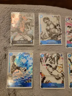 One Piece 10 Card Lot ST22 Alt Arts - NM English - Image 2