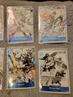 One Piece 10 Card Lot ST22 Alt Arts - NM English - Image 3