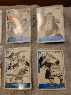 One Piece 10 Card Lot ST22 Alt Arts - NM English - Image 4