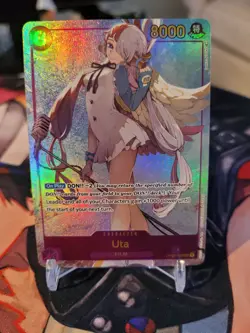 Uta Alt Art SEC OP02-120 - Paramount War - One Piece TCG - Image 1