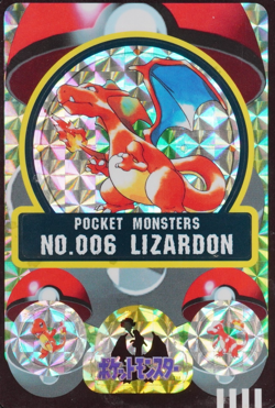 Pokemon Card Charizard 006 Bandai Sealdass 1997 Holo Prism Japanese F8008 - Image 1
