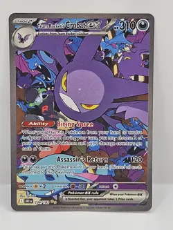 Team Rockets Crobat EX Sir Holo Card 234/182 Destined Rivals Series - Image 1