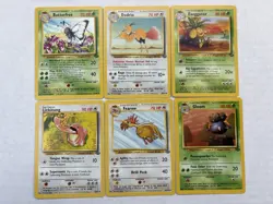 Pokemon TCG Vintage Jungle Near Complete Common/Uncommon Lot 31/32 Cards. WOTC. - Image 1