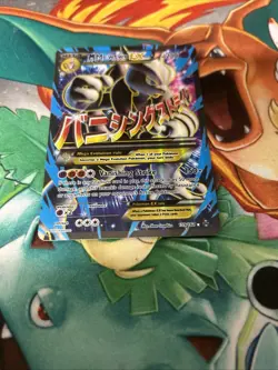Pokemon TCG M Mewtwo EX Full Art Holo Card 159/162 Breakthrough - Image 2