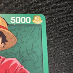 MONKEY D LUFFY OP01-003 ROMANCE DAWN ONE PIECE CARD GAME (PRE-ERRATA, NM) - Image 3
