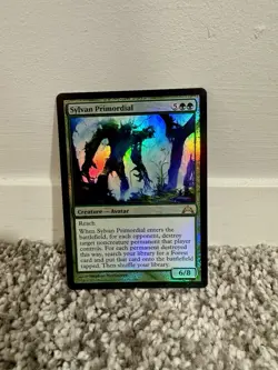 Sylvan Primordial Foil Medium Play MTG Gatecrash - Image 1