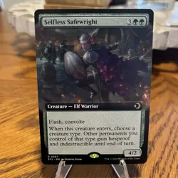 Magic The Gathering Selfless Safewright (Extended Art) Lorwyn Eclipsed Regular - Image 1