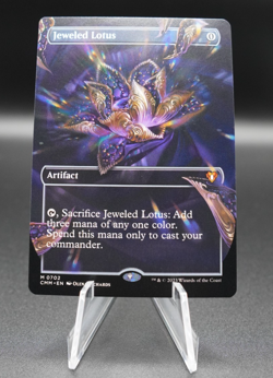 WOTC Commander Masters Jeweled Lotus (Borderless) (MR) NM - Image 2