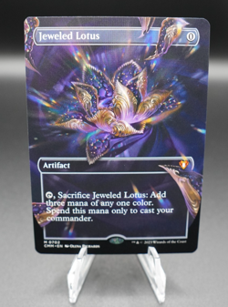 WOTC Commander Masters Jeweled Lotus (Borderless) (MR) NM - Image 3