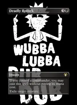 Custom Rick and Morty MTG Commander deck - Image 2