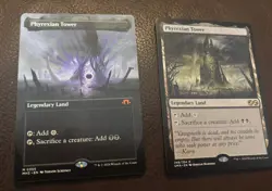 Magic The Gathering MTG Phyrexian Tower Base And Borderless NM Unplayed - Image 1