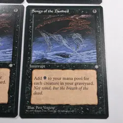 MTG 4x Songs of the Damned Ice Age Pauper Legacy Magic the Gathering x4 Lp - Image 3