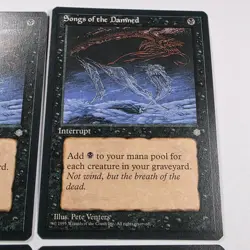 MTG 4x Songs of the Damned Ice Age Pauper Legacy Magic the Gathering x4 Lp - Image 5