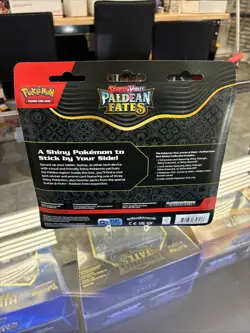 Pokemon Paldean Fates Tech Sticker Collection Fidough Sealed - Image 3