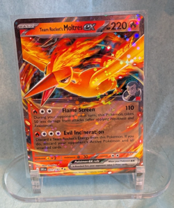 Team Rocket's Moltres EX 031/182 (Destined Rivals) DRI Pokemon (Double Rare) NM - Image 1