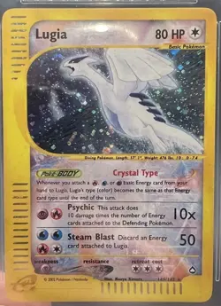 2003 Pokemon Lugia 149/147 Aquapolis Holo Beckett (BGS) 8.5 NM-MT+ NEW CERT! - Image 3