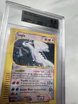 2003 Pokemon Lugia 149/147 Aquapolis Holo Beckett (BGS) 8.5 NM-MT+ NEW CERT! - Image 4